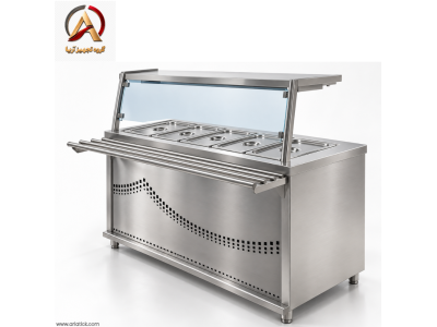 کانتر گرم 5 خانه سلف سرویس آریا